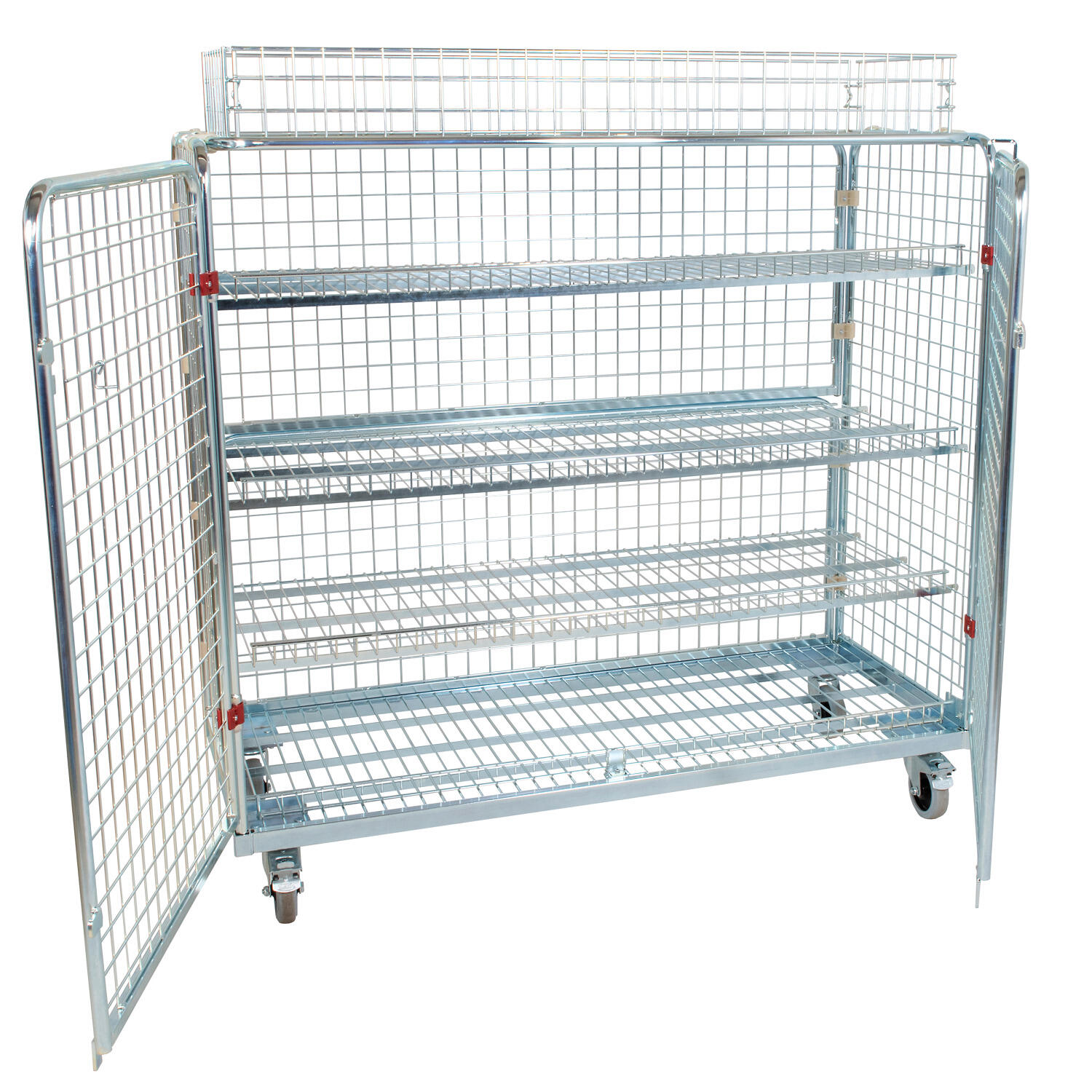 Materialwagen Standard Inkl. zusätzlichem Aufsatz 150x140x62 cm Fußball 2/2