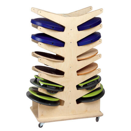 Aufbewahrungswagen für Rollbretter und Koordinationsgeräte Schulsport Unisex