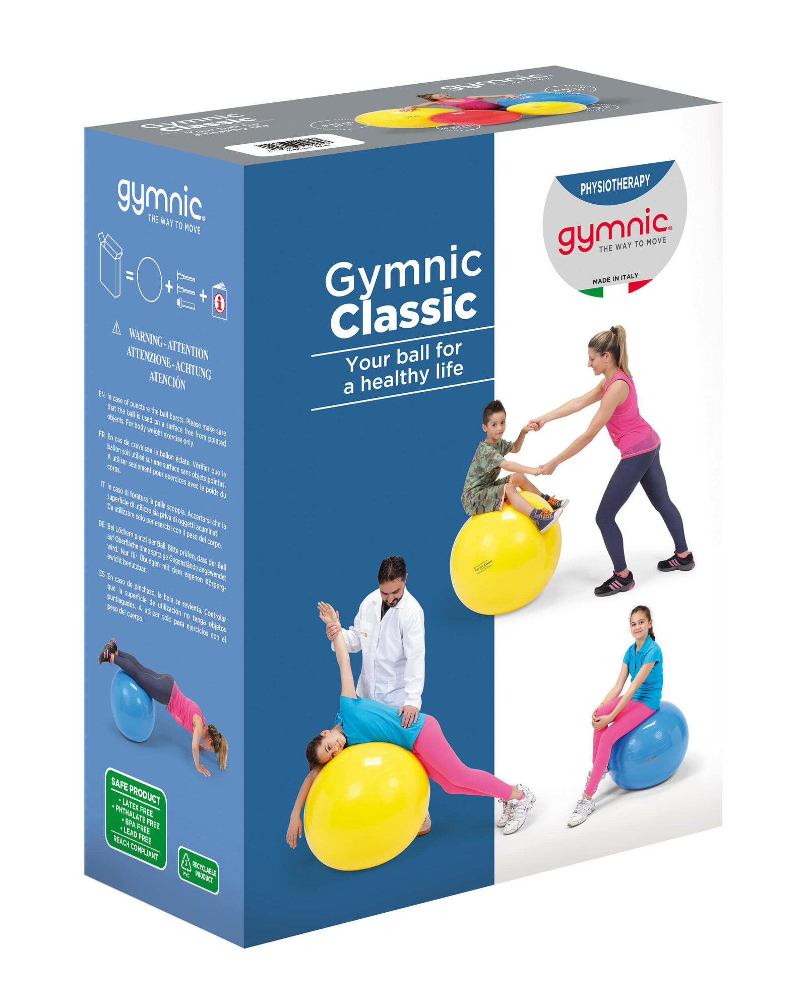 Fitnessball 75 cm Gymnastik Unisex 5/5