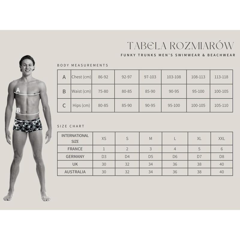 Spodenki kąpielówki męskie Funkita Jammery Streaky Strokes