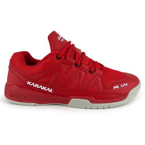 Karakal - Chaussures Universel Hommes Karakal Kf Prolite Court - Baskets - Rouge - 43 - Decathlon