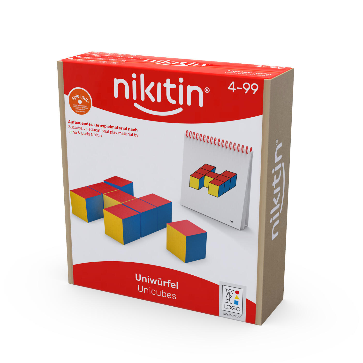 Lernspiel Uniwürfel Kinderturnen Unisex 2/6