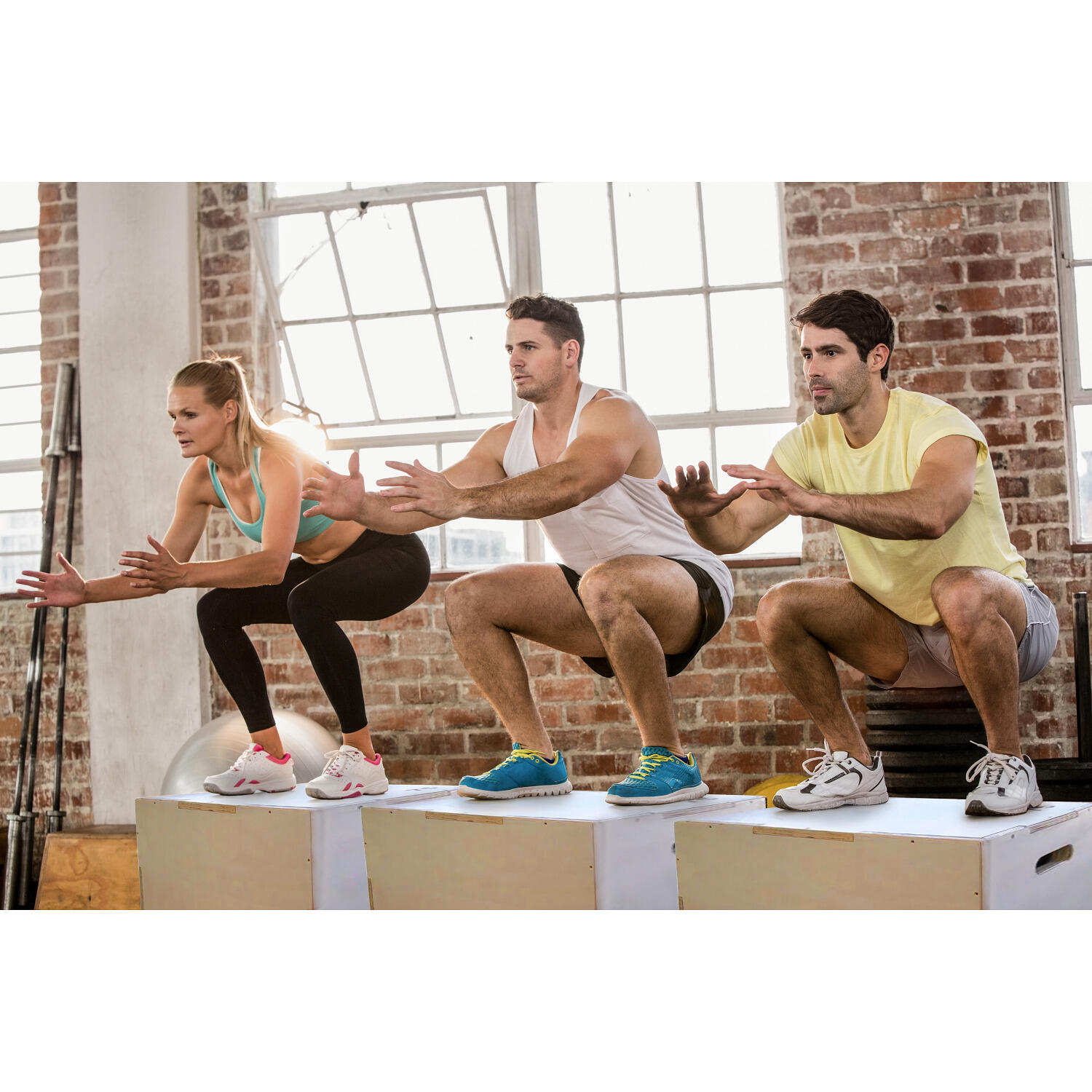 Plyo Box Wooden 40x60x75 cm Fitness / Krafttraining Unisex 4/6