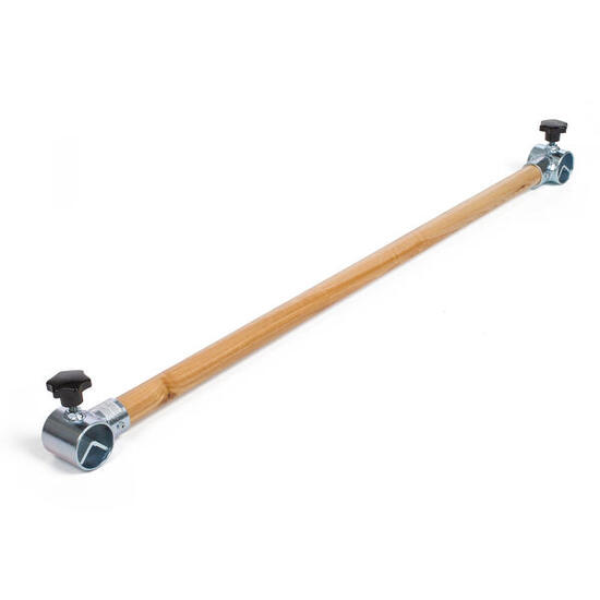 Tau-Trapez Original Fitnesstraining Unisex Holz-Natur, Silber