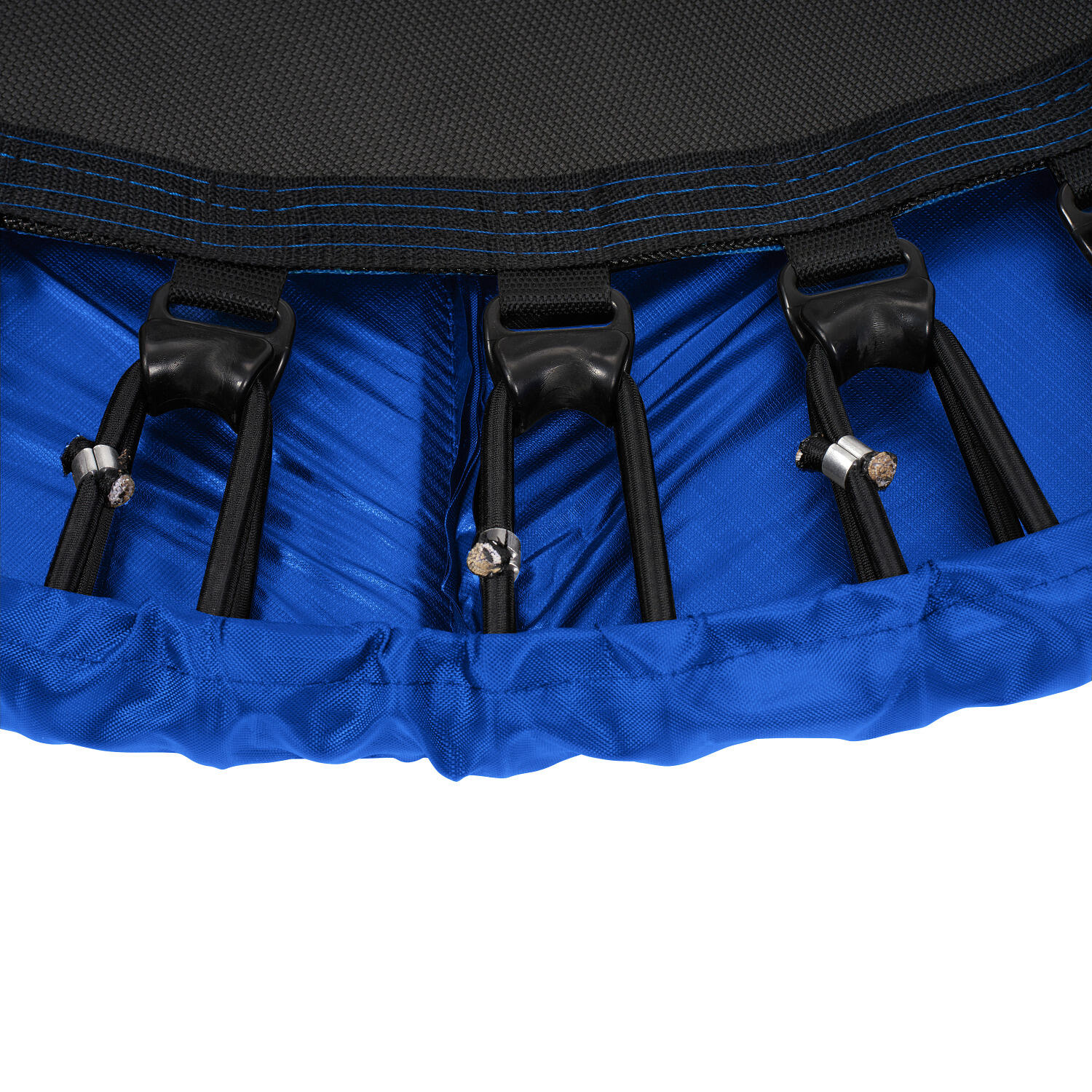 Trampolin Fix Pro ø 100 cm Weich 80 kg Trampolin Unisex Schwarz-Blau 3/6