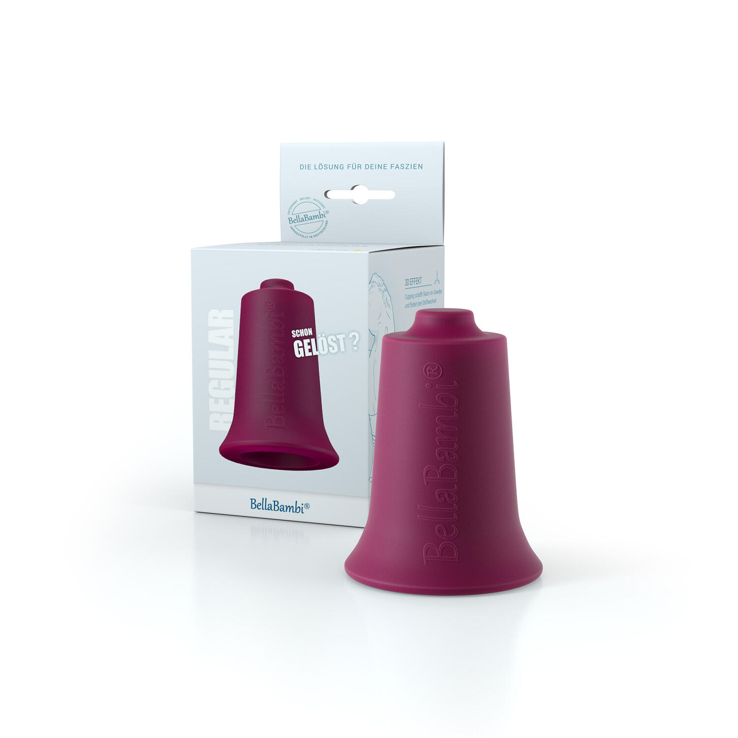 Schröpfsauger Maxi Brombeer: Regular Solo Gymnastik Unisex Brombeer 3/4