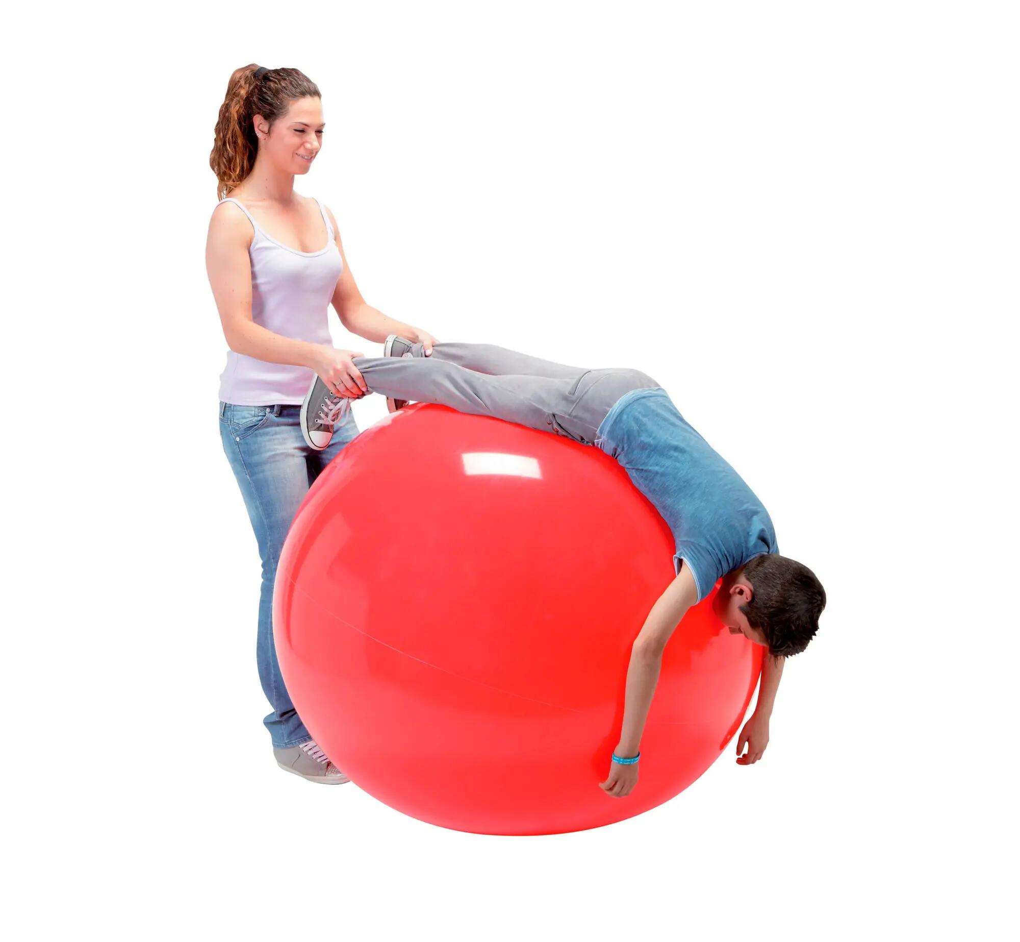 Gymnic Physio Gymnic Palla grande per fisioterapia Ø 120 cm rossa 5/8