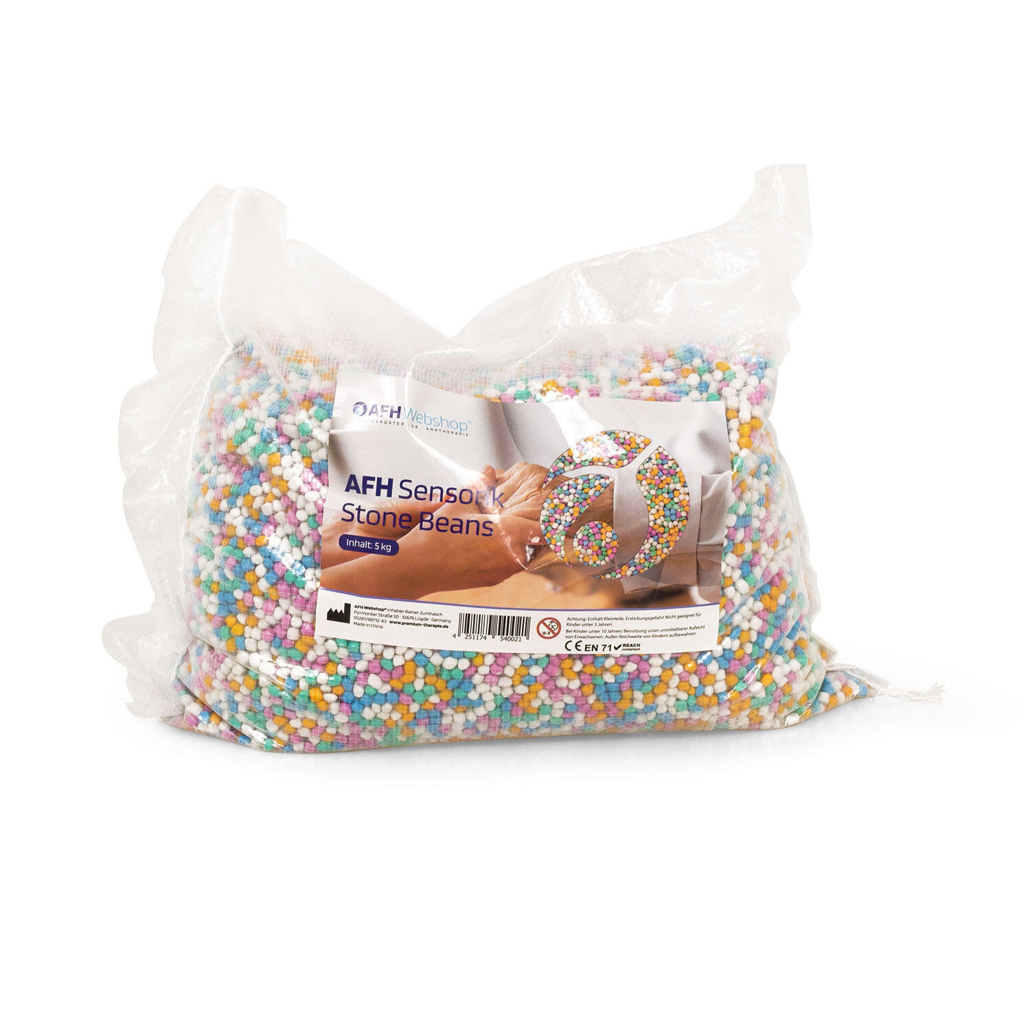 Fèves sensorielles 5,0 kg Stone Beans Unisexe 2/3