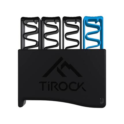 Fingertrainer-Set Ti-Hand Schwarz/Blau Sehr stark Gymnastik Unisex