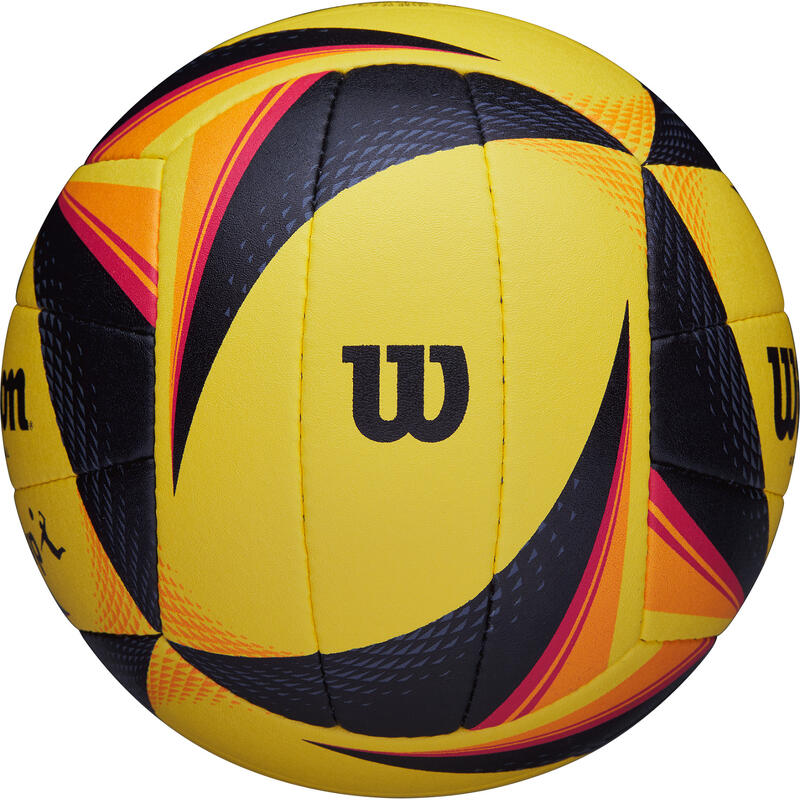Beachvolleyball AVP Beachvolleyball Unisex Gelb-Schwarz