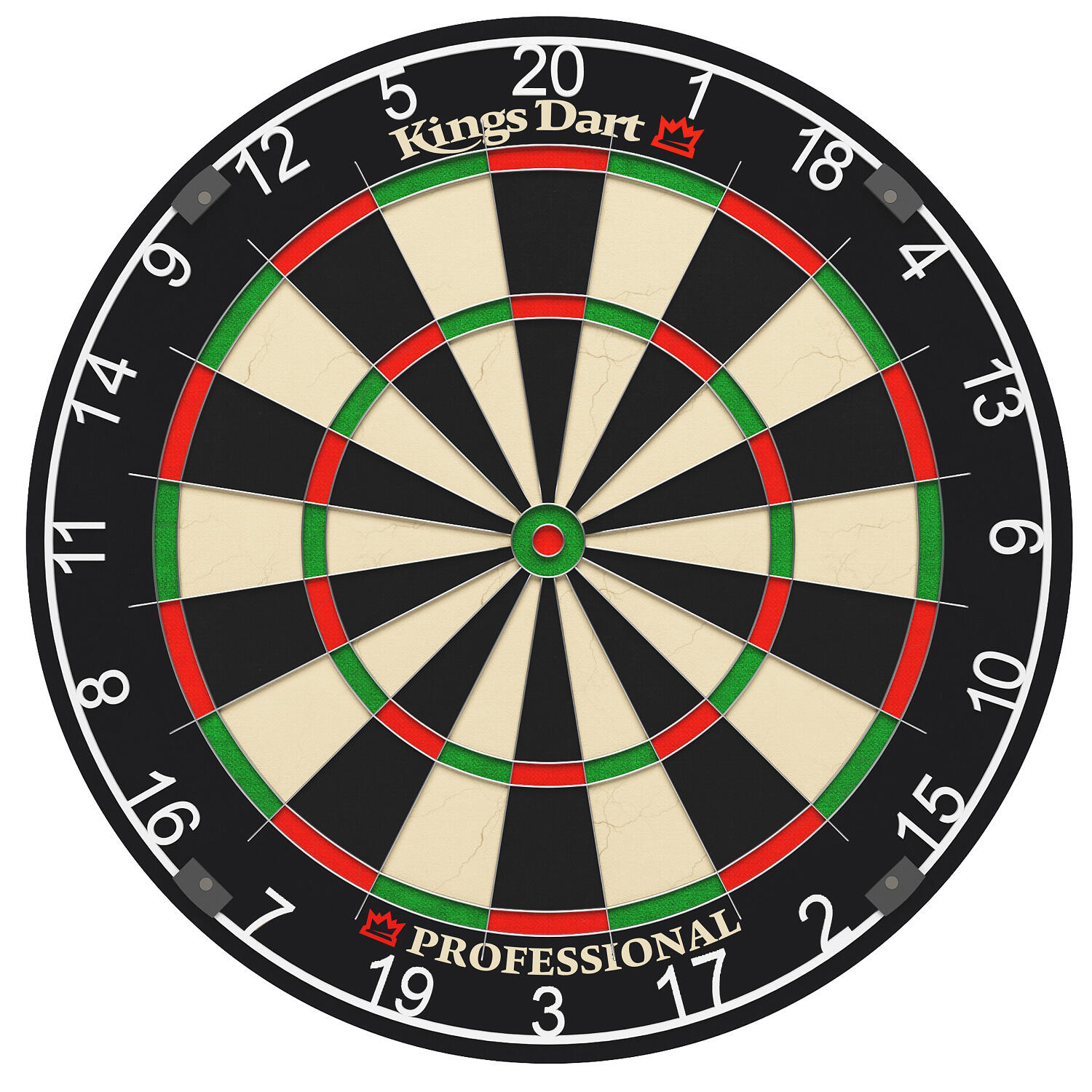 KINGS DART Steel-Tip Dartboard Professional HD Darts / Steeldarts Unisex