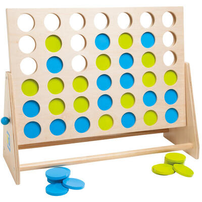 Gesellschaftsspiel 4 in einer Reihe Deluxe Schulsport Unisex