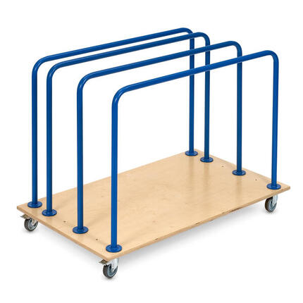 Transportwagen Mini Leichtathletik Unisex Holz-Blau