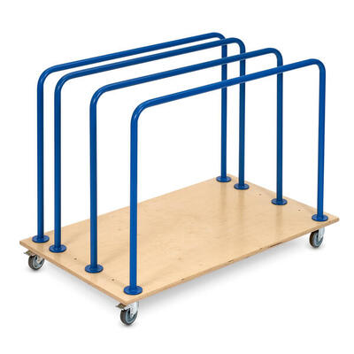 Transportwagen Mini Leichtathletik Unisex Holz-Blau