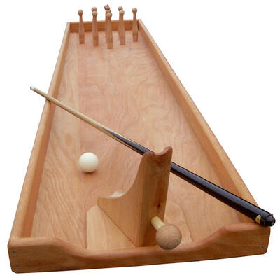 Tischspiel Kegelbahn Bowling Unisex