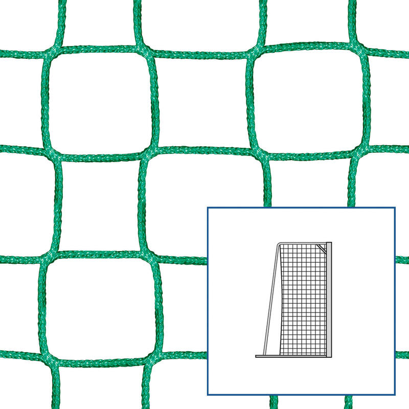 Sport-Thieme Fussballtornetz für Kleinfeld-Fussballtore 80/150 cm, Grün