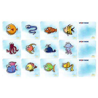 Unterwasser-Spiel Memo Maxi Schwimmen Unisex