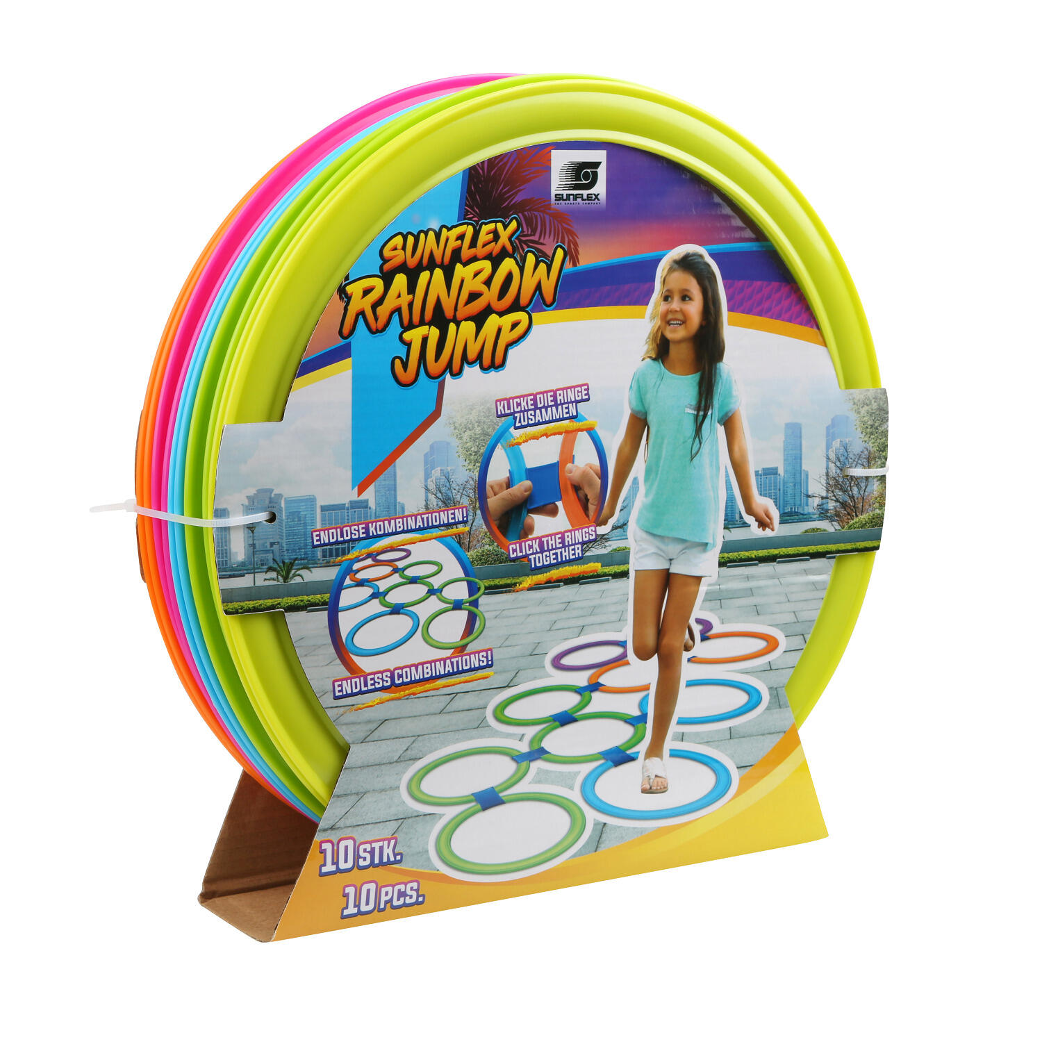 Bewegungsspiel Rainbow Jump Kinderturnen Unisex 2/4