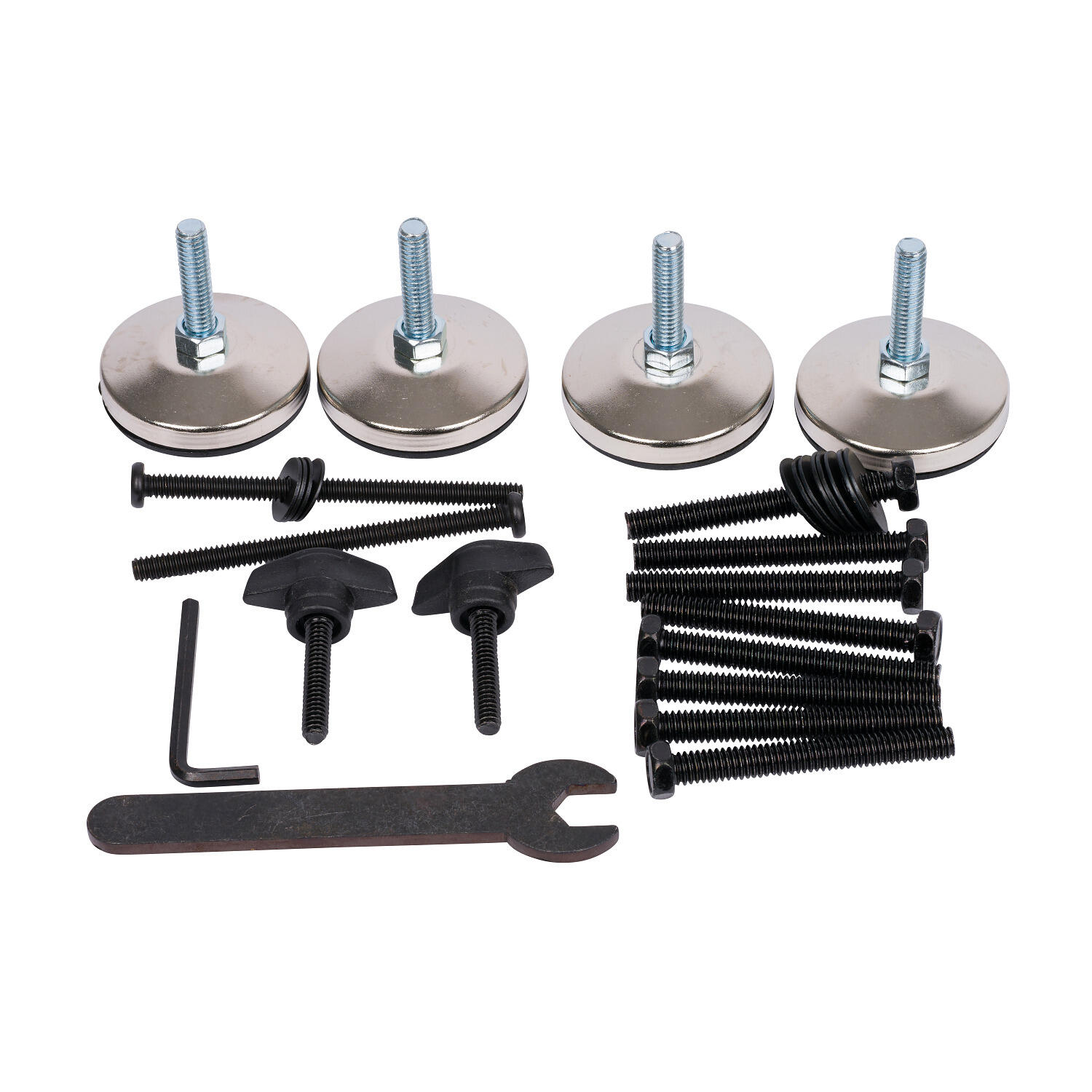 SPORTIME Set di viti di fissaggio Loft Tischfußball Unisex