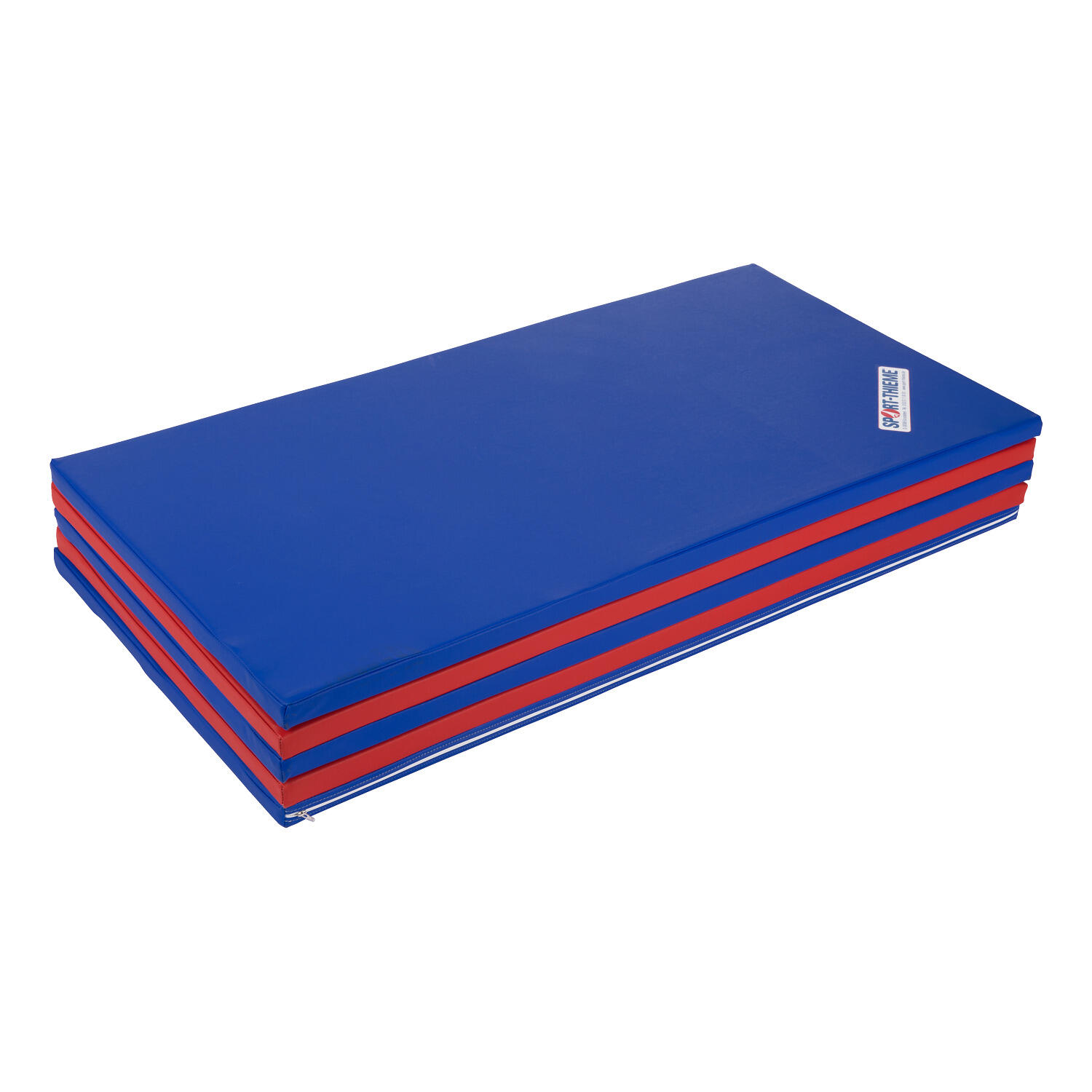 Faltmatte Basic 300x120x3 cm Blau-Rot Turnen Unisex Blau-Rot 2/3
