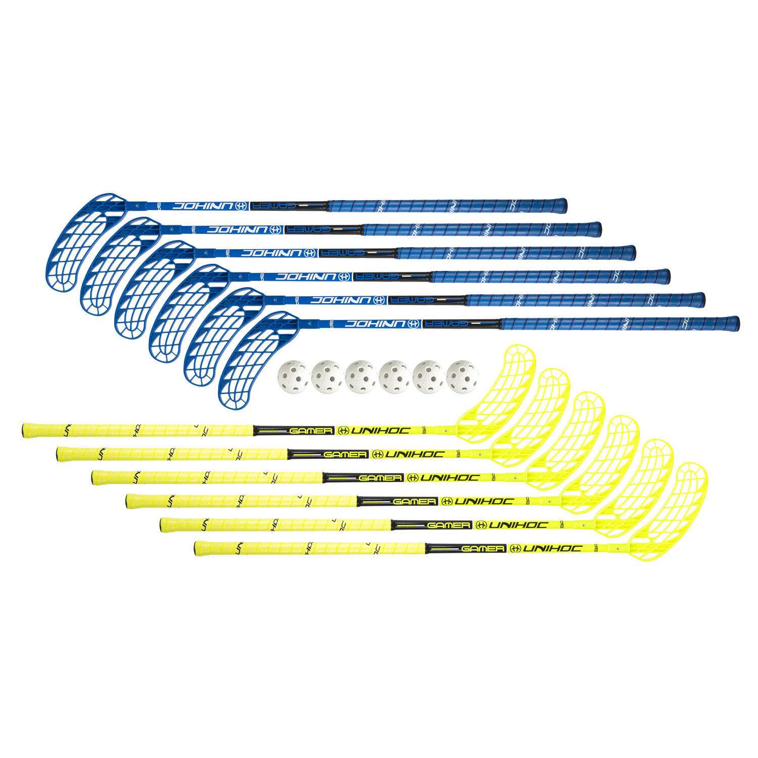 Set di mazze da floorball Giocatore 87 cm Floorball Unisex 1/1