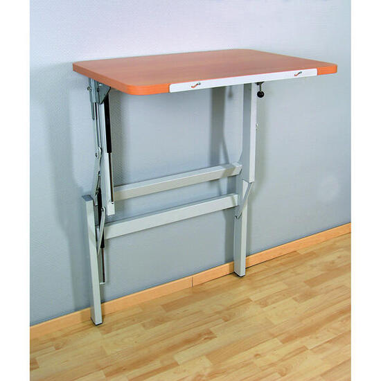 Wandklapptisch ergo S 47 W Buche-Dekor, abgerundet Gesundheitssport Unisex