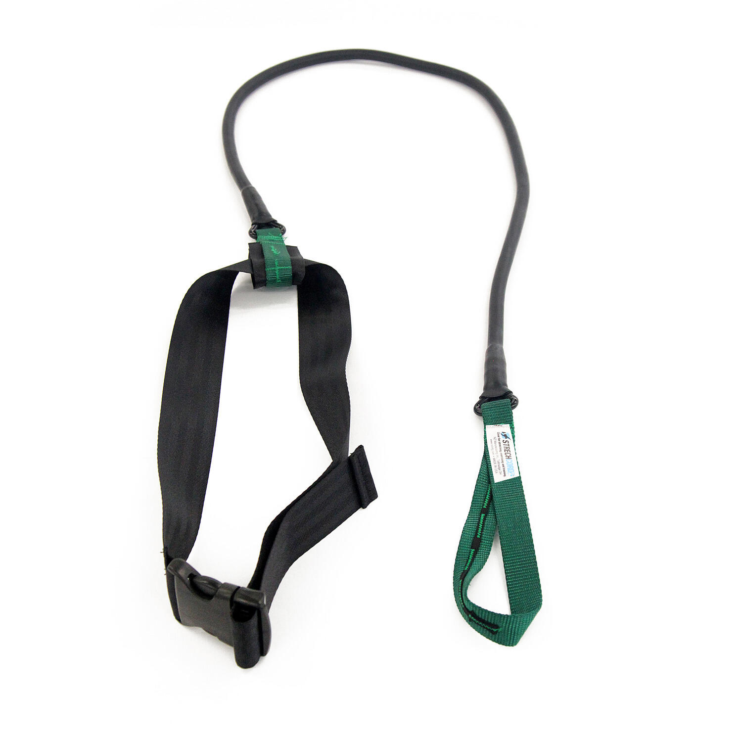 Pull Cord Aqua-Gym Short-Belt Green, resistance 3.6–10.8 kg Fitness cardio 3/3