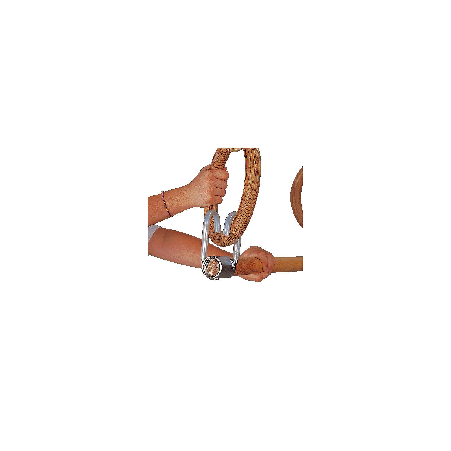 Trapezstange Easy Holz Fitnesstraining Unisex Holz-Natur 2/5