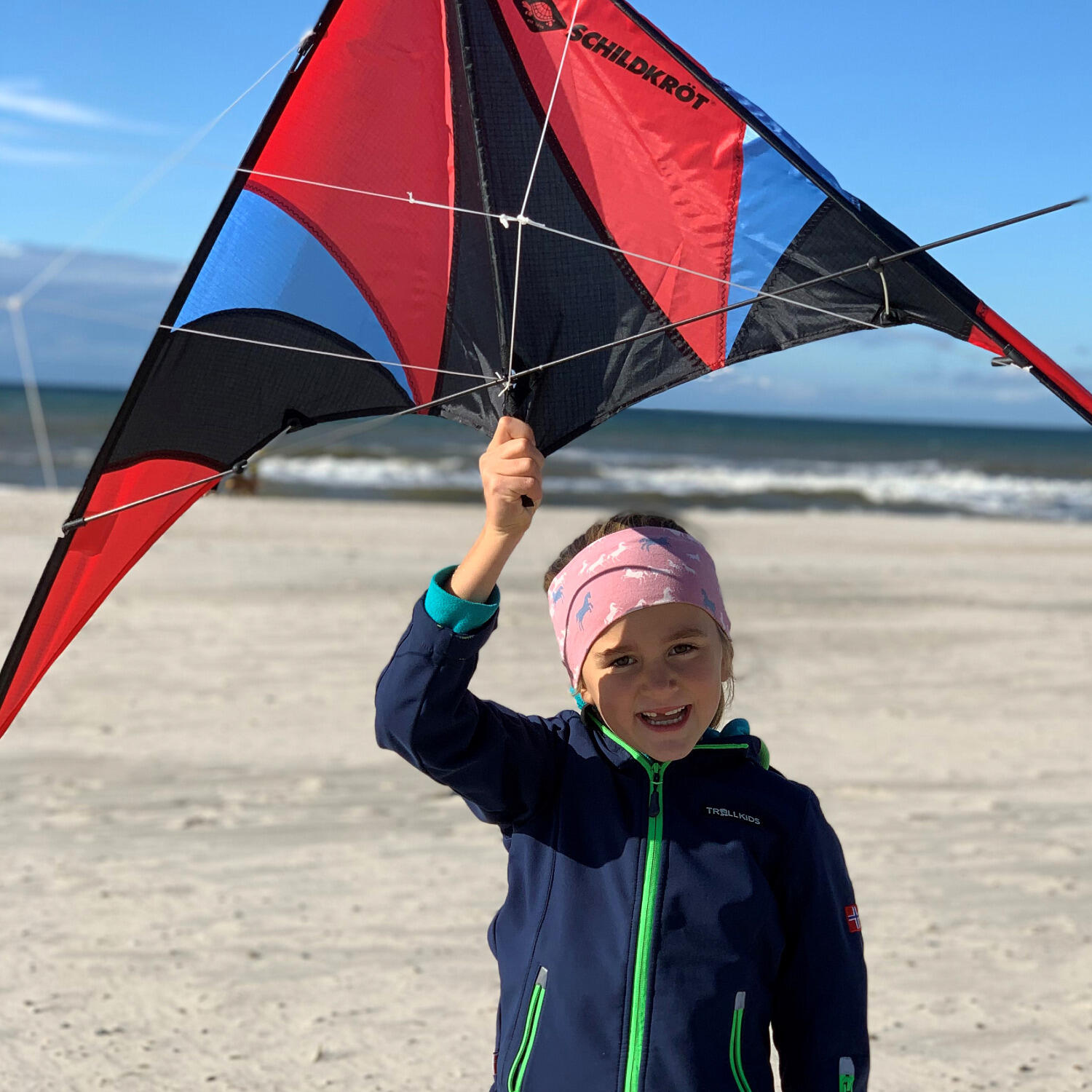 Cerf-volant acrobatique "Stunt Kite 140" Schildkröt 5/6