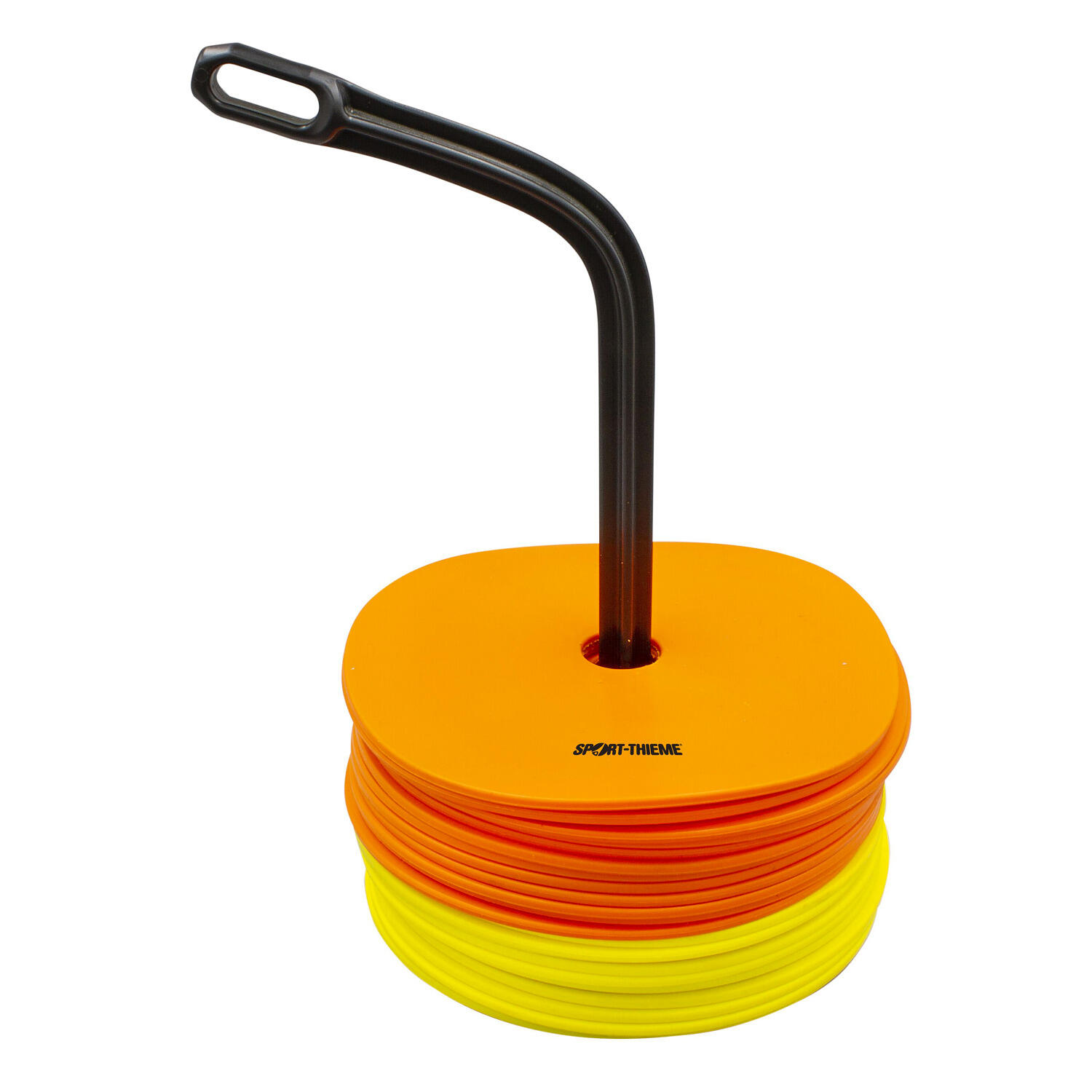 Bodenmarkierungs-Set Floormarker Leichtathletik Unisex Gelb, Orange 2/3