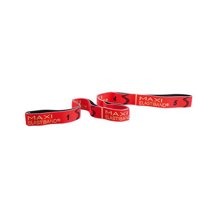 Elastikband Maxi-Elastiband Fitness / Krafttraining Unisex Rot