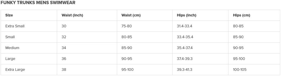 Kąpielówki spodenki męskie jammery treningowe na basen Funky Trunks 6/6