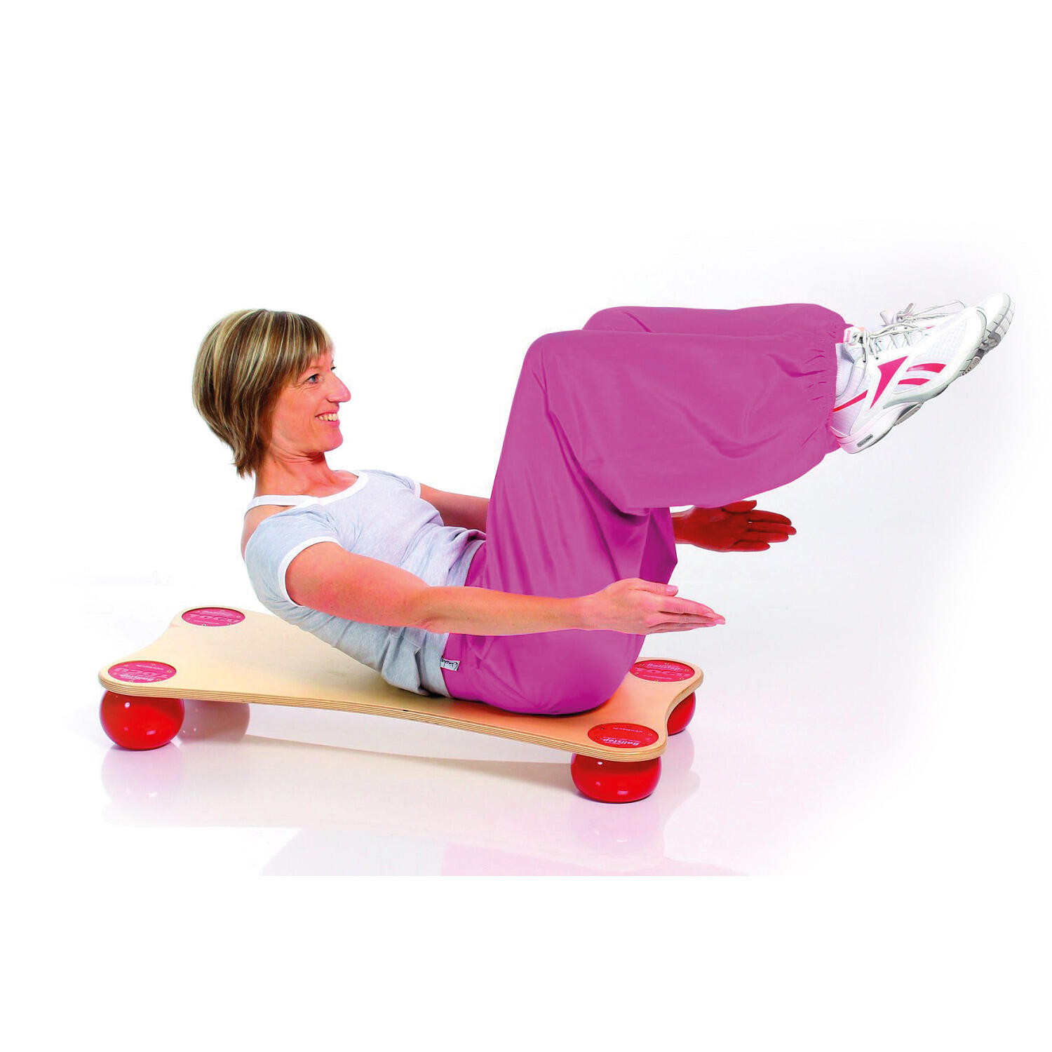 Balance-Board Balanza Ballstep Classic Functional Training Unisex Natur 3/6