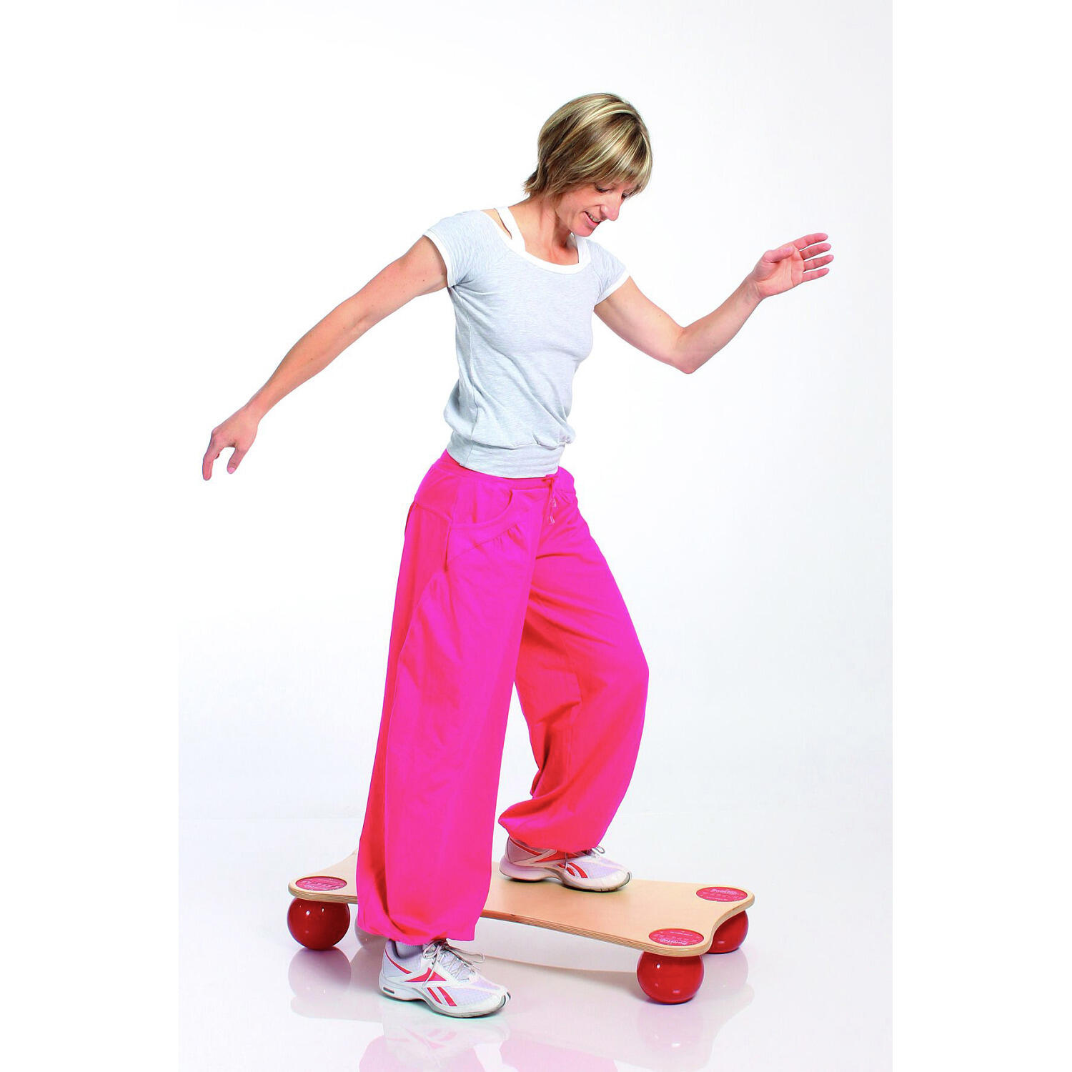 Balance-Board Balanza Ballstep Classic Functional Training Unisex Natur 6/6