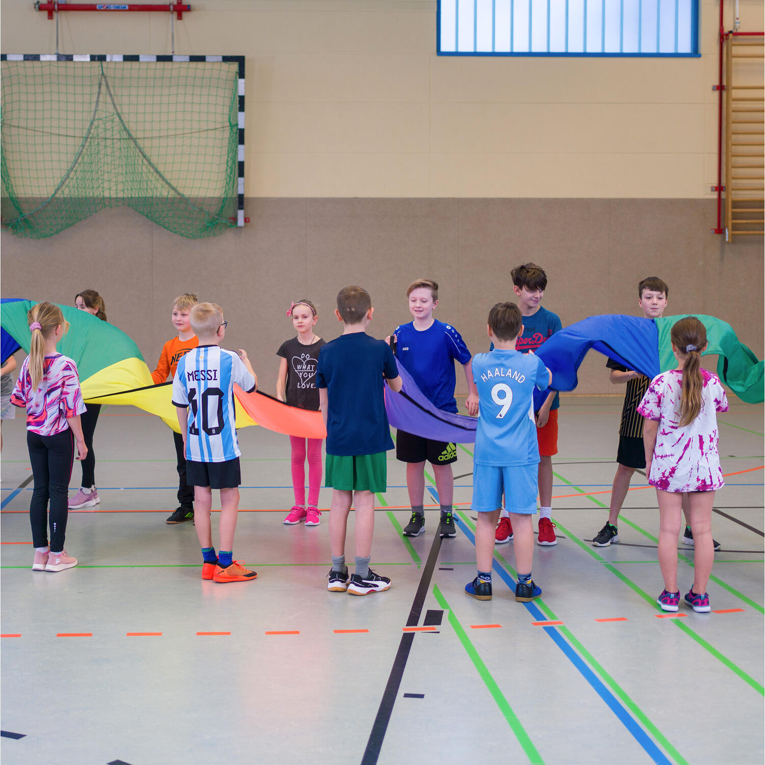 Schwungtuch Welle Bewegungsspiele Unisex 2/6