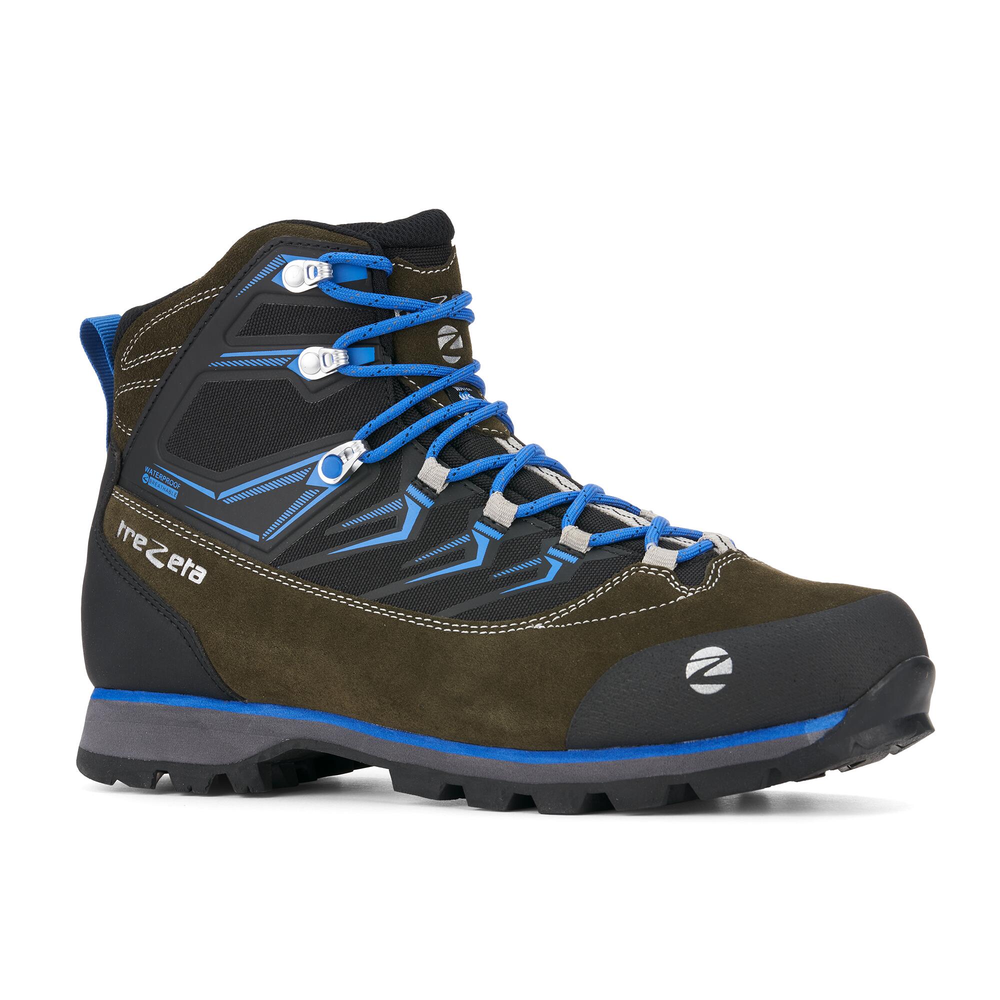 Scarpe Trekking Uomo AORAKI WP OLIVE BLUE 3/5