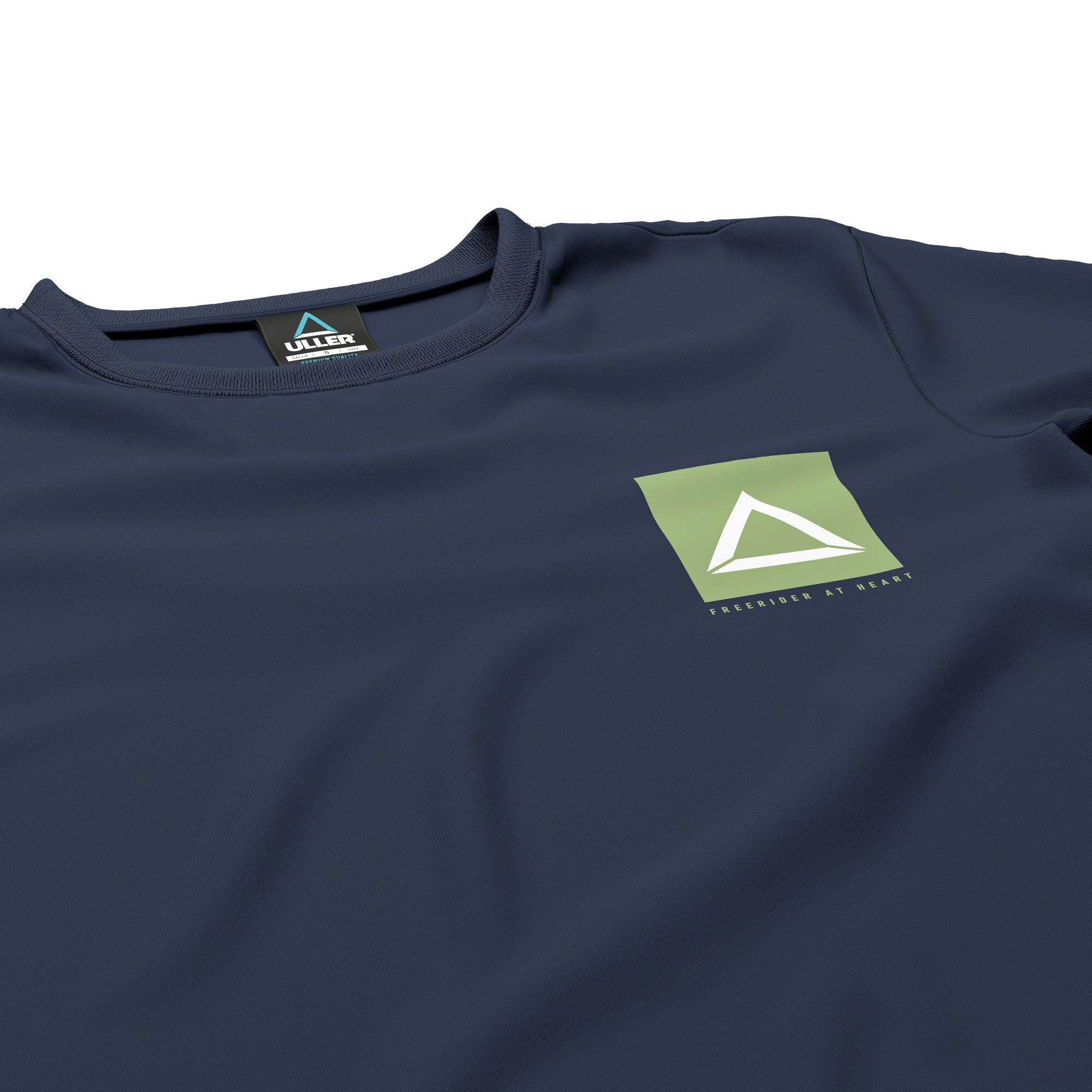 Camiseta adultos y niños de Fitness The Indian Face Unisex Iconic azul marino 4/5