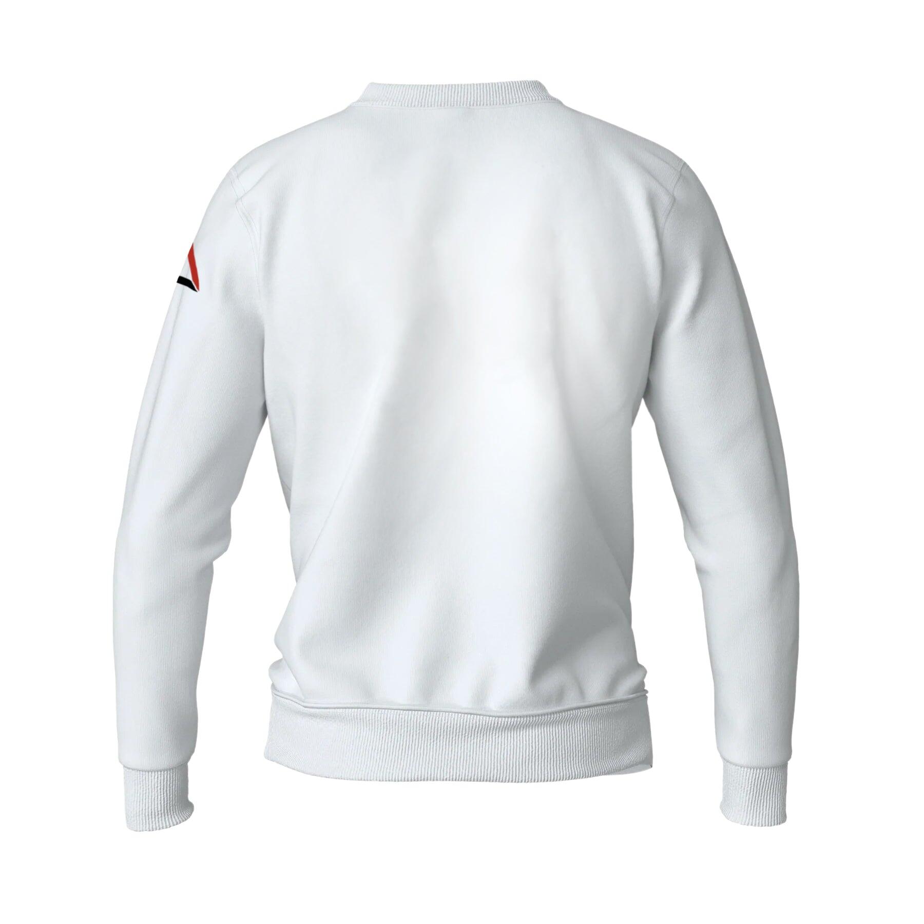 Sudadera adultos de Fitness The Indian Face Unisex Alpine Blanca 2/3