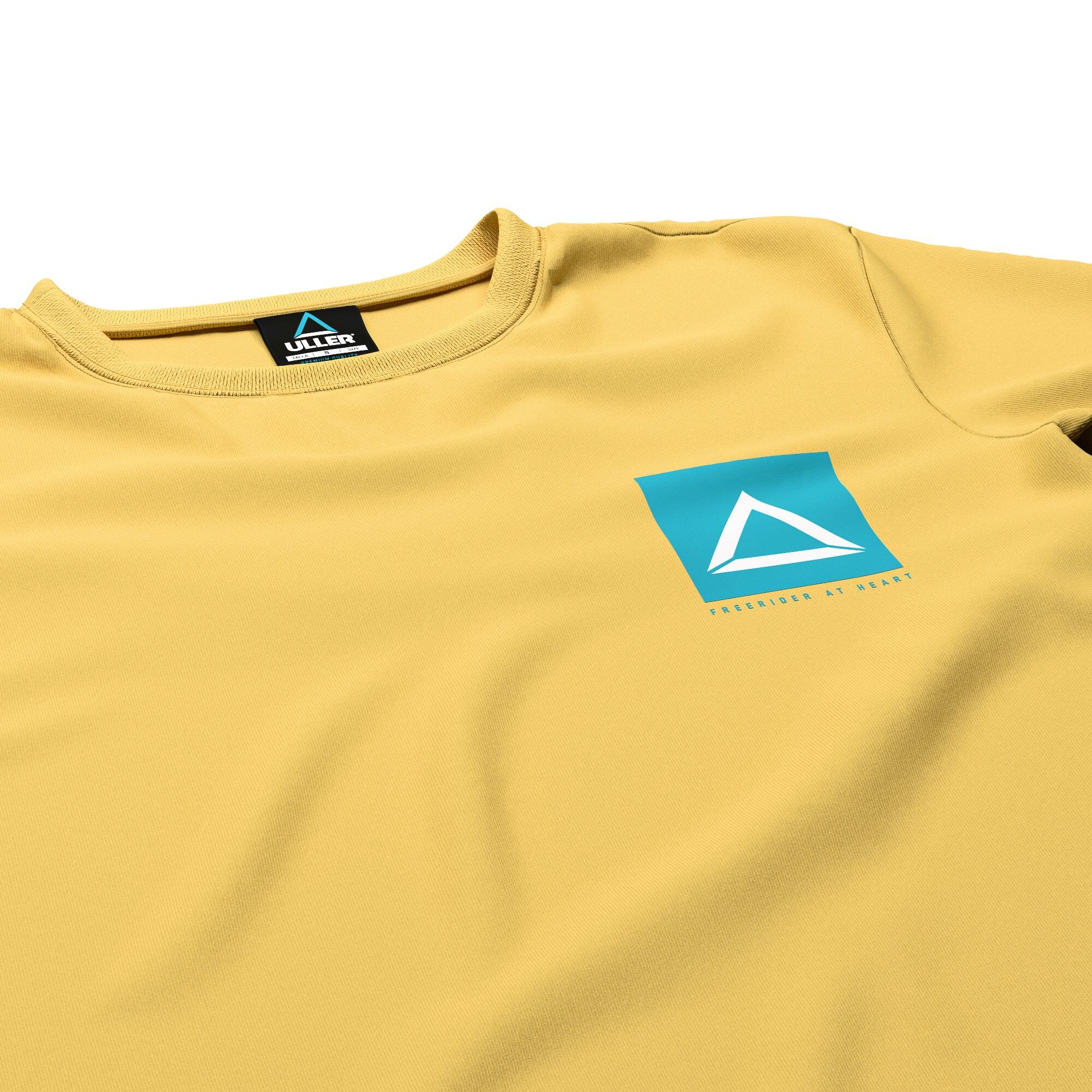 Camiseta adultos y niños de Fitness The Indian Face Unisex Iconic Amarilla 4/5
