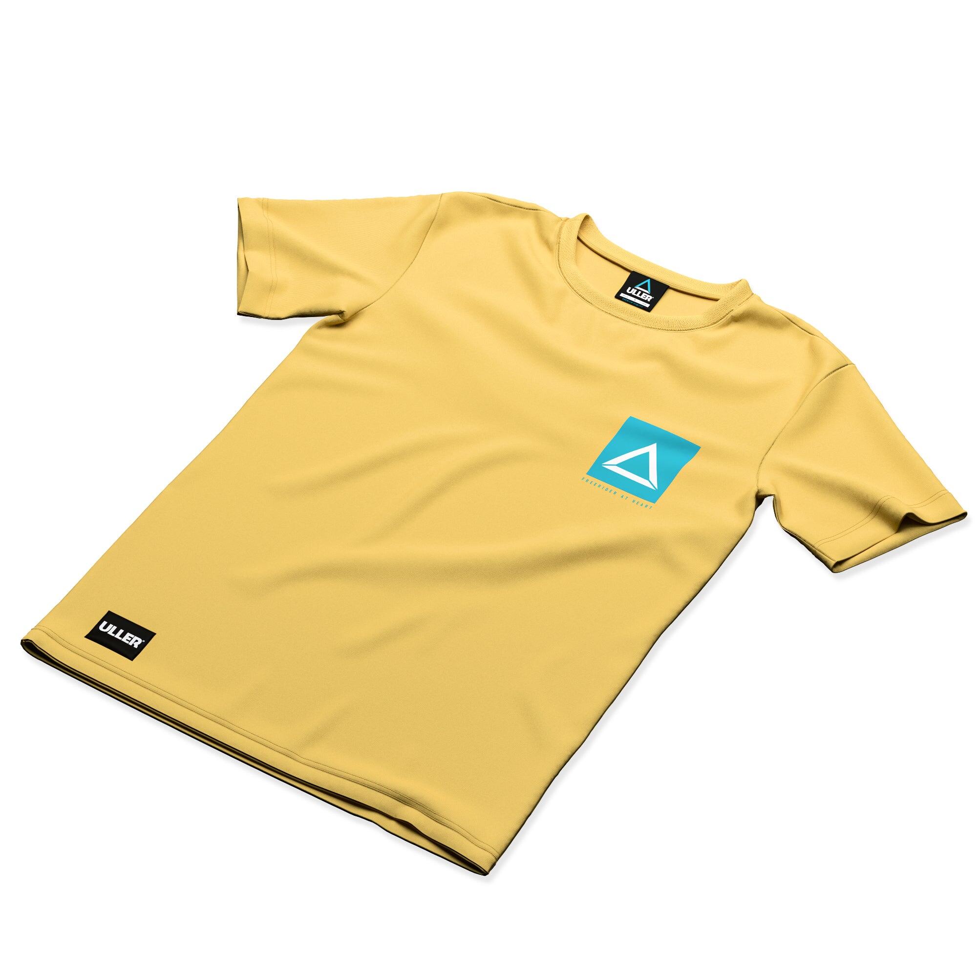 Camiseta adultos y niños de Fitness The Indian Face Unisex Iconic Amarilla 5/5