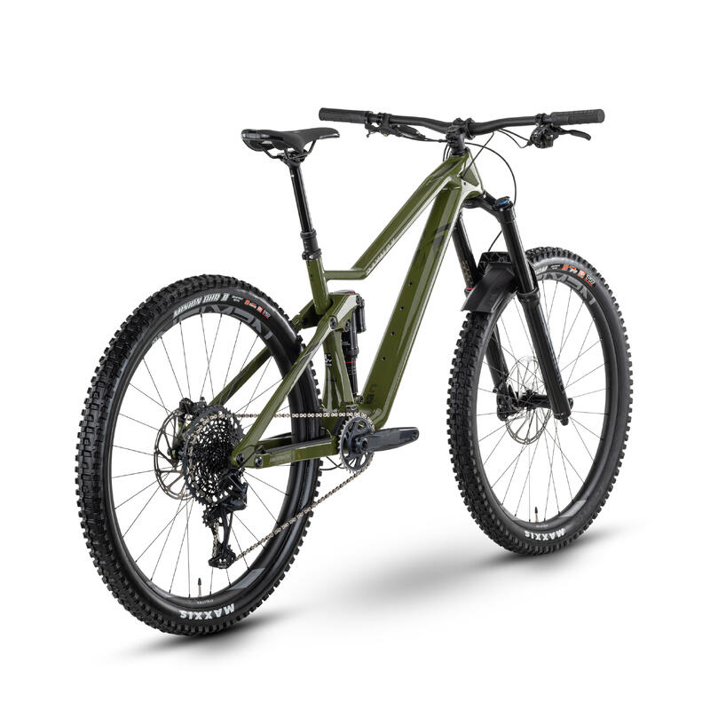 Bicicleta Full Suspension Raymon FullRay 170 10.0 - 29 Inch, M, Verde