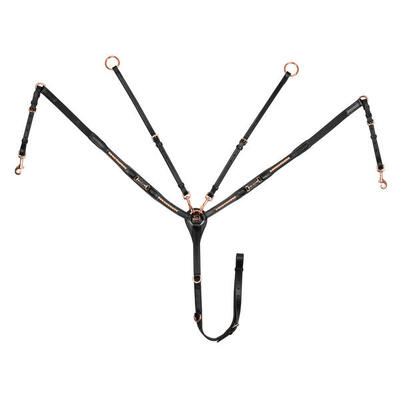 Halsband mit Leder-Gabel Supreme