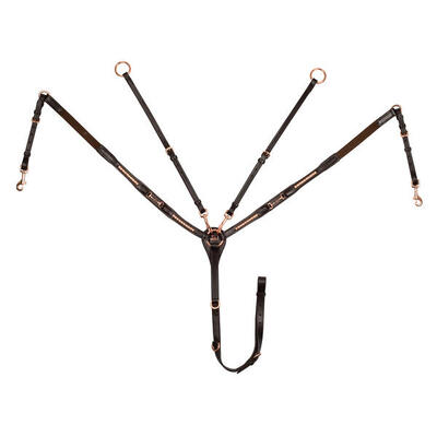 Halsband mit Leder-Gabel Supreme