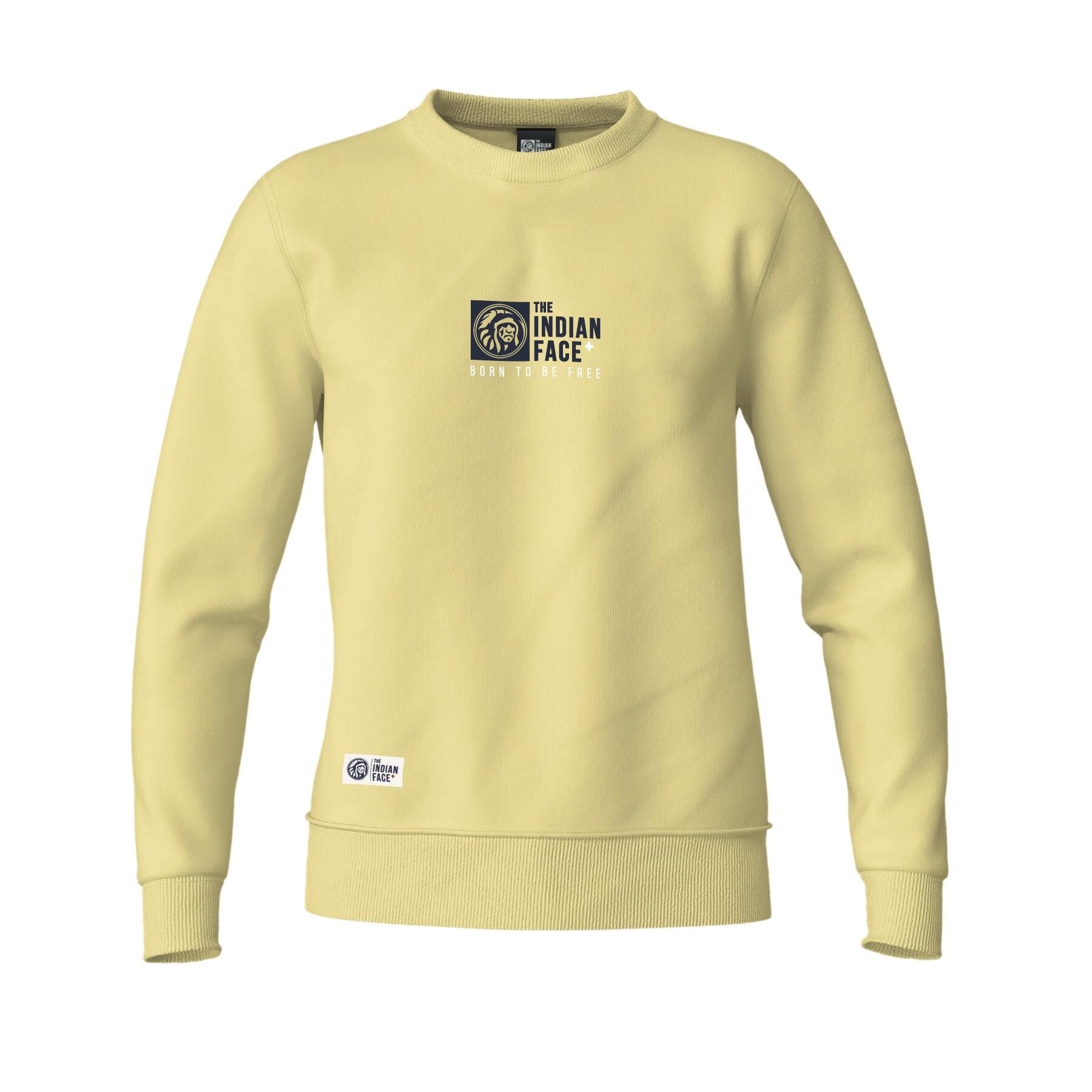 ULLER Sudadera adulto de Fitness The Indian Face Unisex Nomad Amarillo