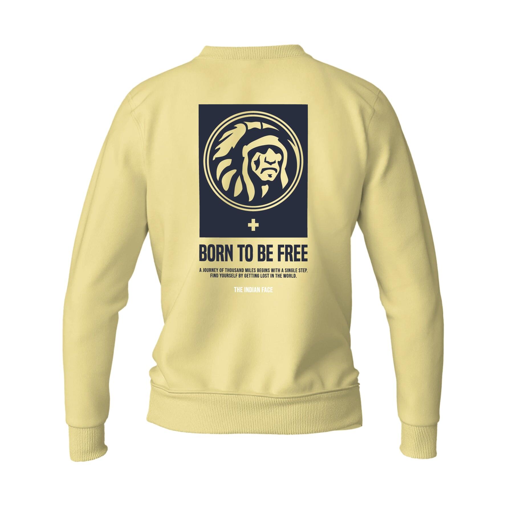 Sudadera adulto de Fitness The Indian Face Unisex Nomad Amarillo 2/5