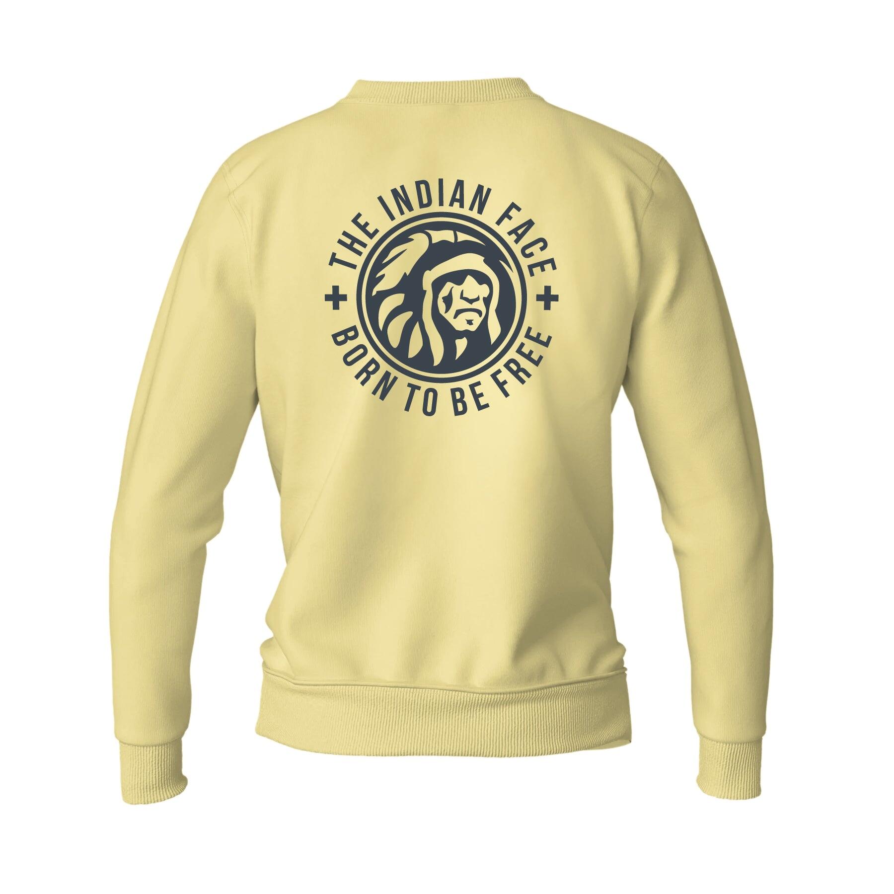 Sudadera adultos y niños de Fitness The Indian Face Unisex Spirit Amarillo 2/5