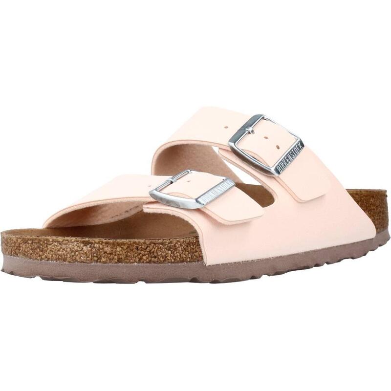 Sandalias Mujer Birkenstock Arizona Bf Earthy Vegan Rosa