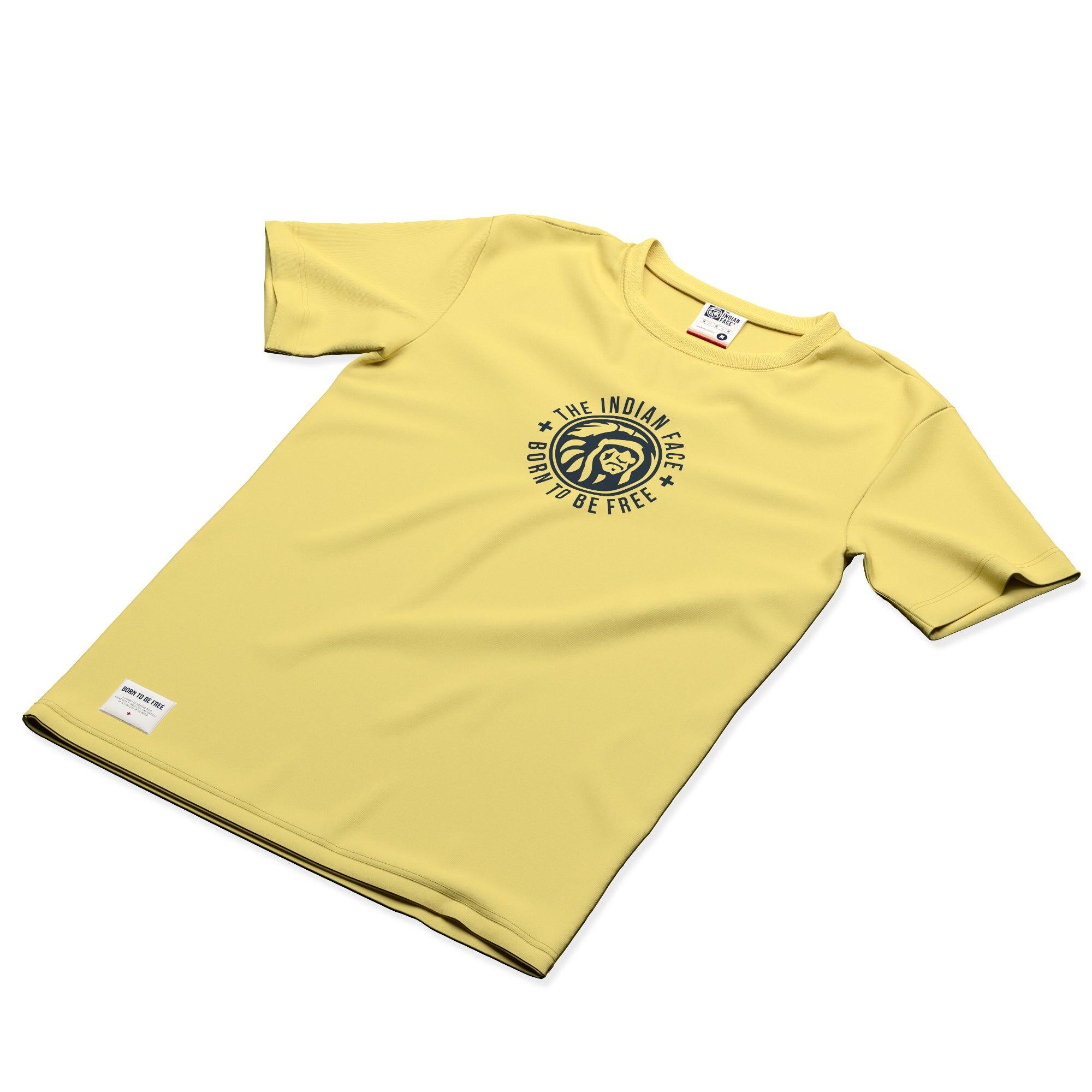 Camiseta adulto y niño de Fitness The Indian Face Unisex Spirit Amarilla 5/5
