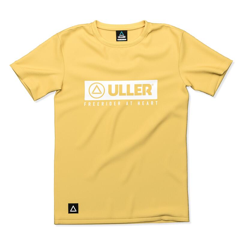 Camiseta adulto y niño de Fitness The Indian Face Unisex Classic Amarillo