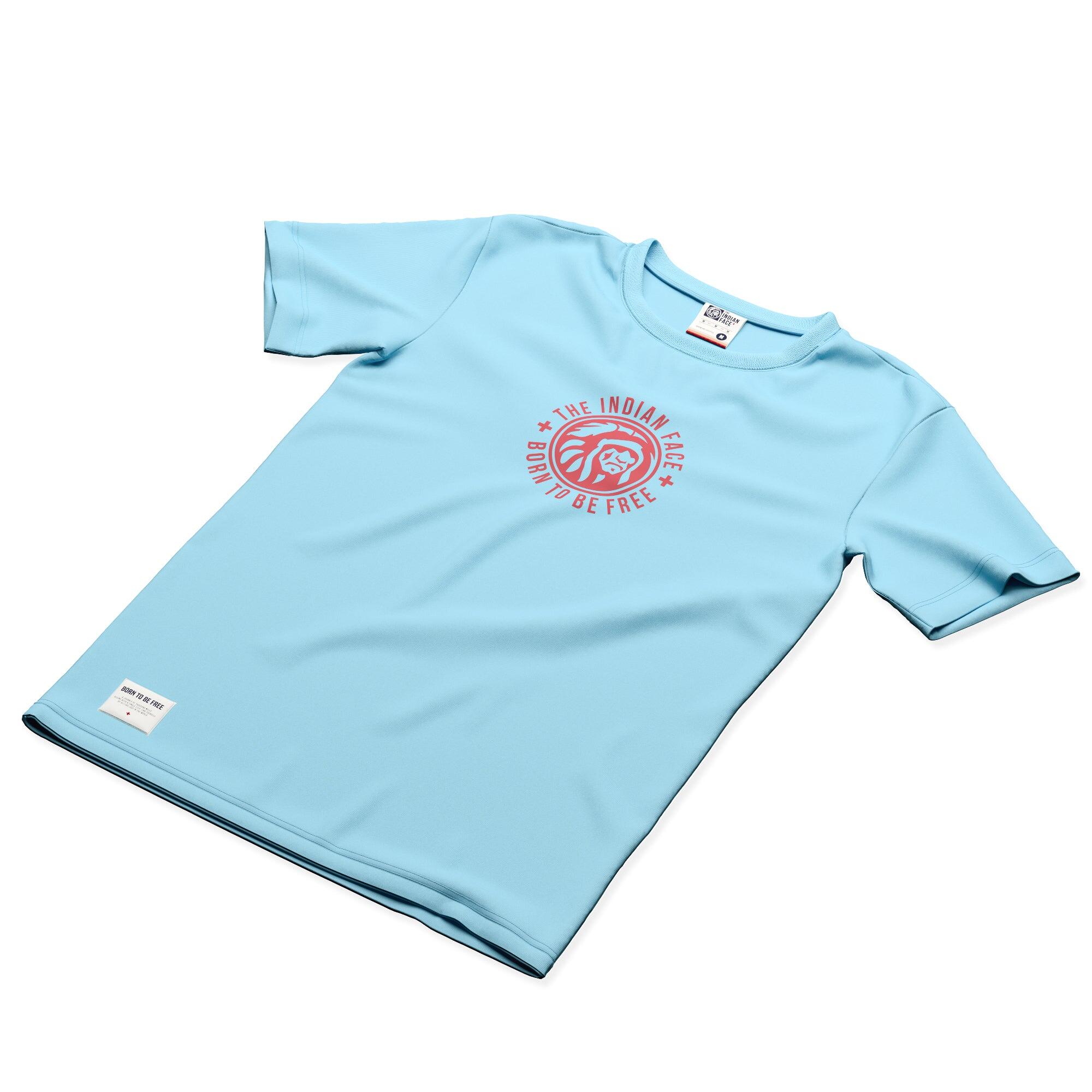 Camiseta aduto y niño de Fitness The Indian Face Unisex Spirit Azul 5/5